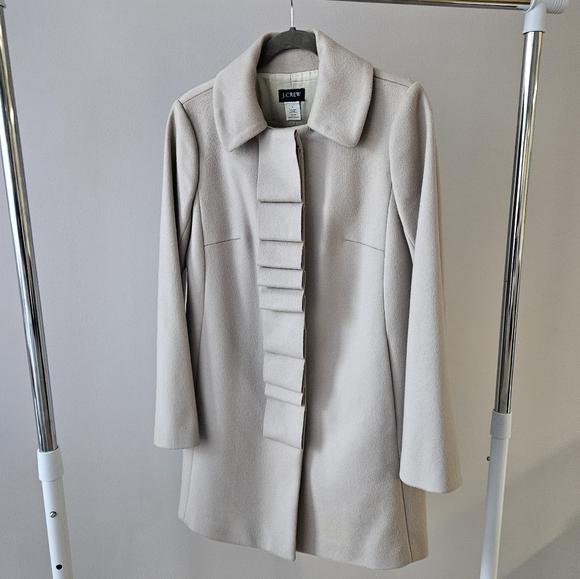 J. Crew Jackets & Blazers - Wool, Gray/Nude coat
